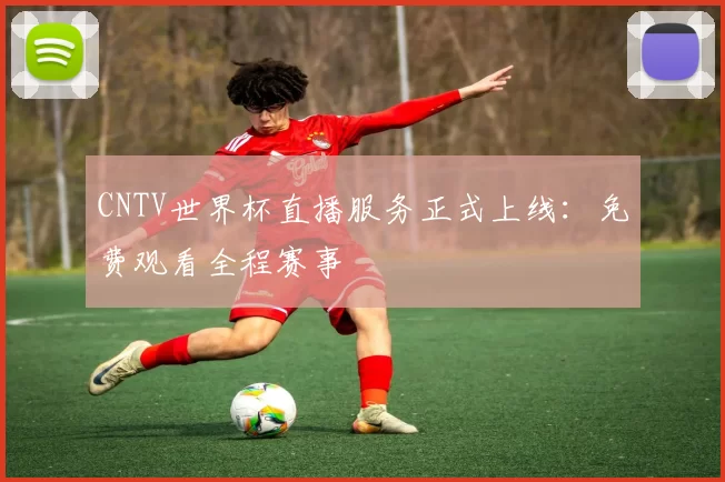 CNTV世界杯直播服务正式上线：免费观看全程赛事