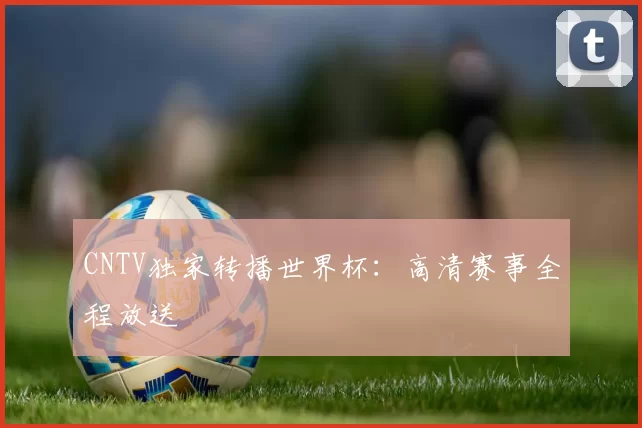 CNTV独家转播世界杯:高清赛事全程放送