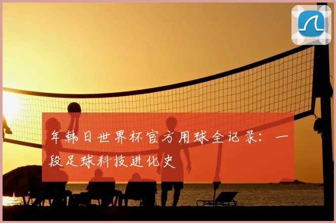 年韩日世界杯官方用球全记录：一段足球科技进化史
